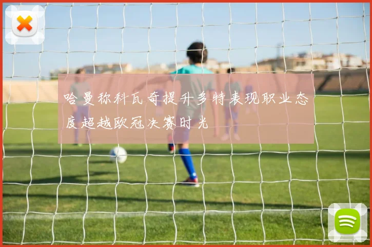 哈曼称科瓦奇提升多特表现职业态度超越欧冠决赛时光